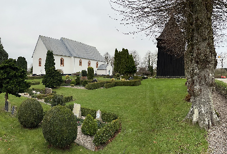 Gravsten på Felsted kirkegård. Lundtofte herred. Aabenraa amt.